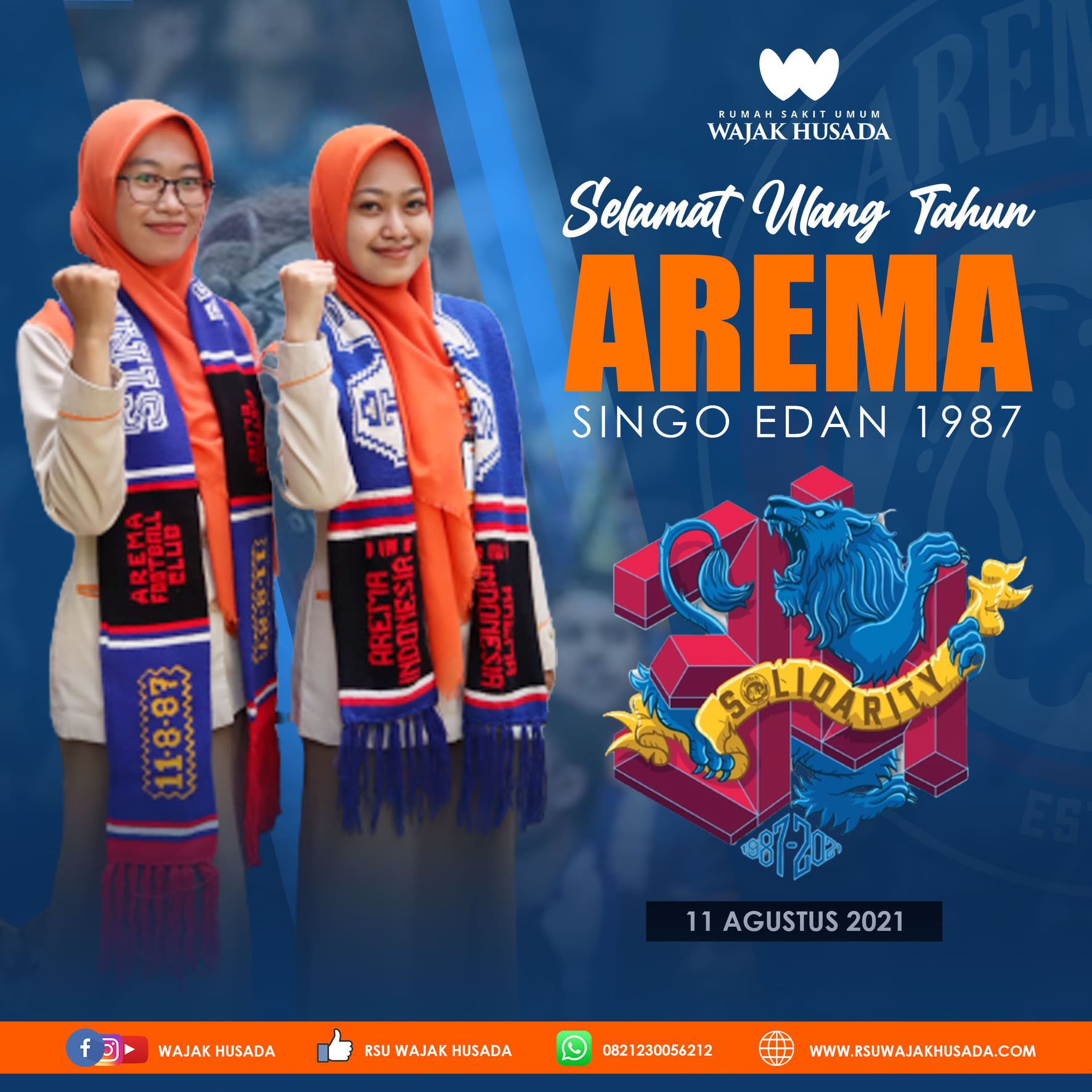 SELAMAT ULANG TAHUN AREMA YANG KE-34