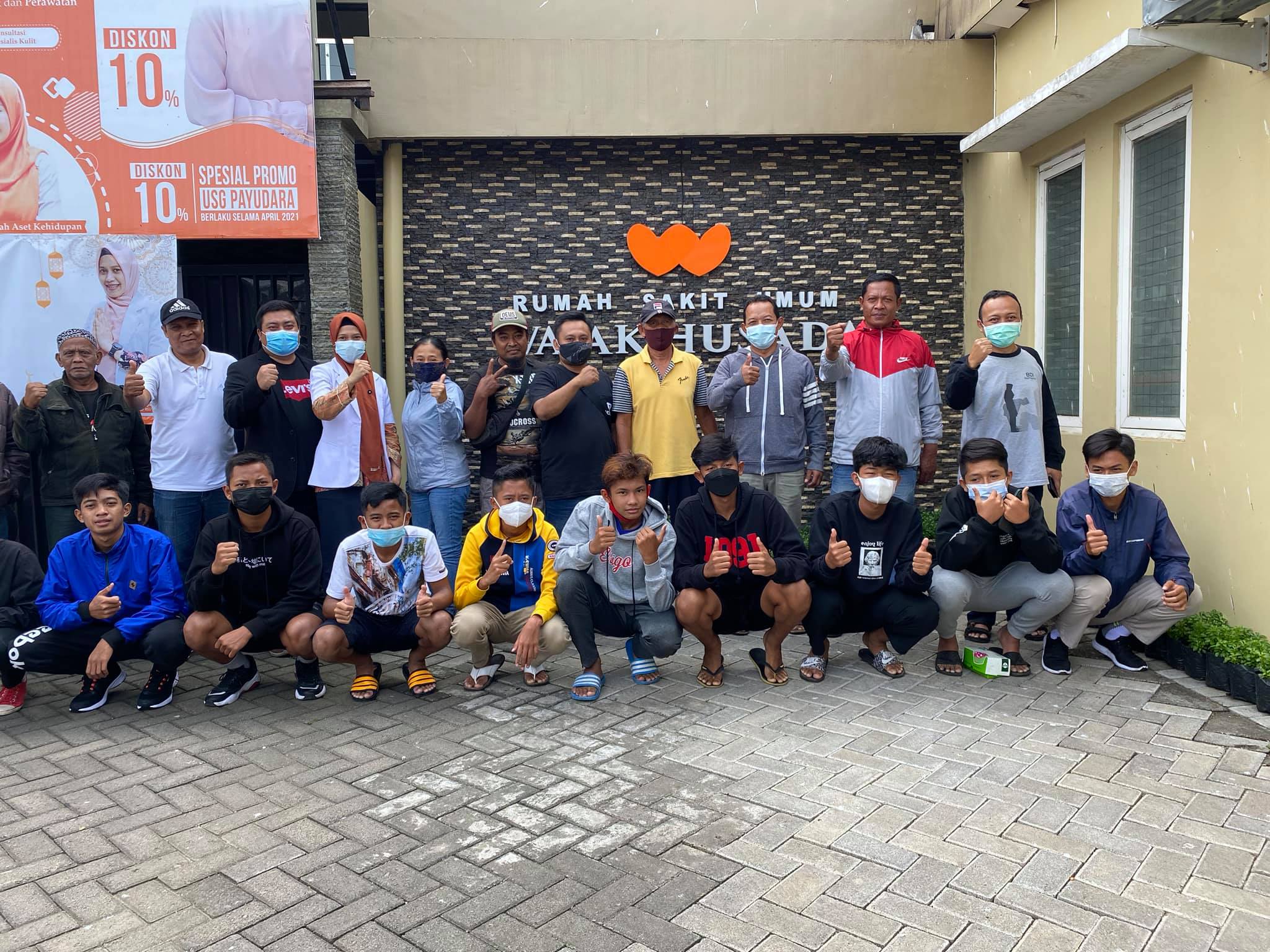 Terima kasih atas kepercayaan bapak Agus Sa’dullah selaku ketua Askab PSSI Kabupaten Malang dan tim yang telah memeprcayakan kami menjad patner dalam menjaga kesehatan