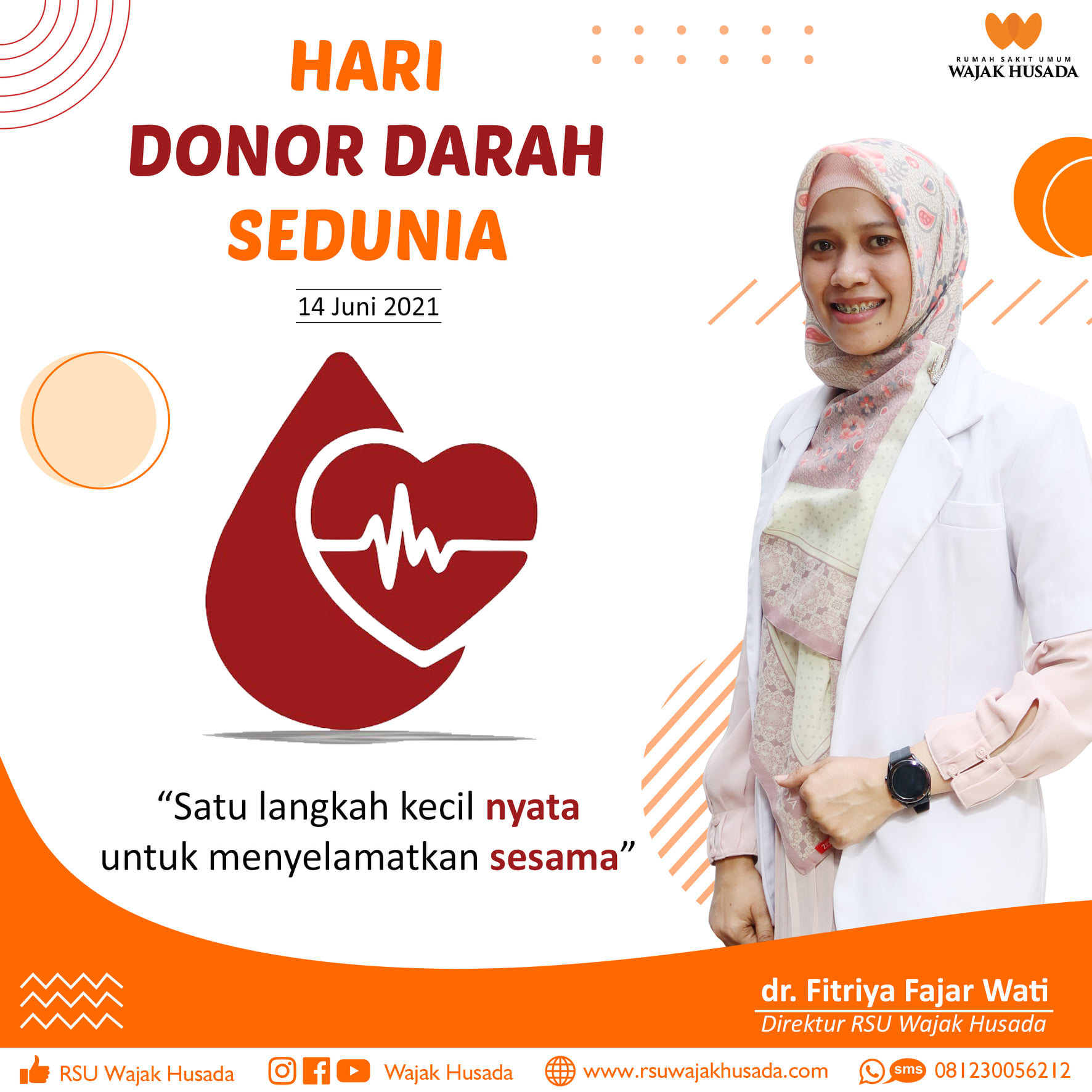 Selamat Hari Donor Darah Sedunia 14 Juni 2021