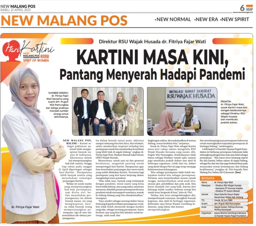 Kartini Masa Kini, Pantang Menyerah Hadapi Pandemi